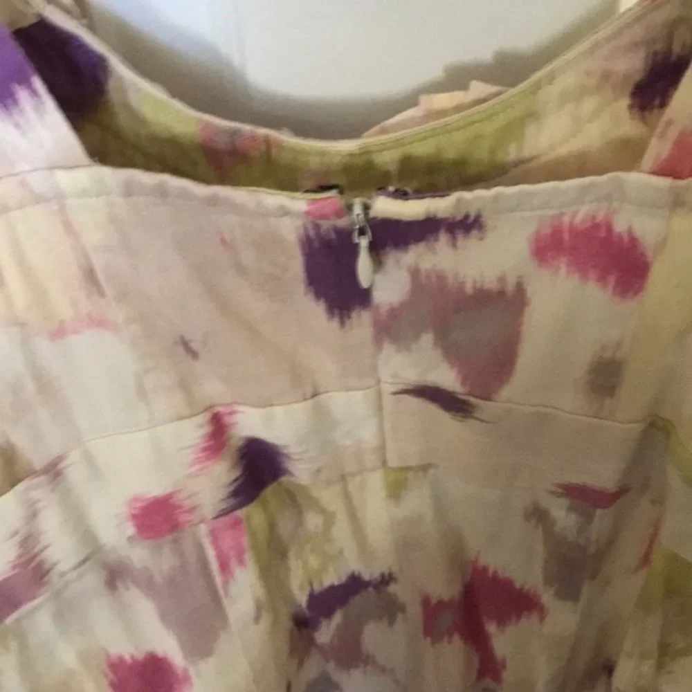 LOFT: Multi-Color Spring Dress (0P) - Picture 3 of 3